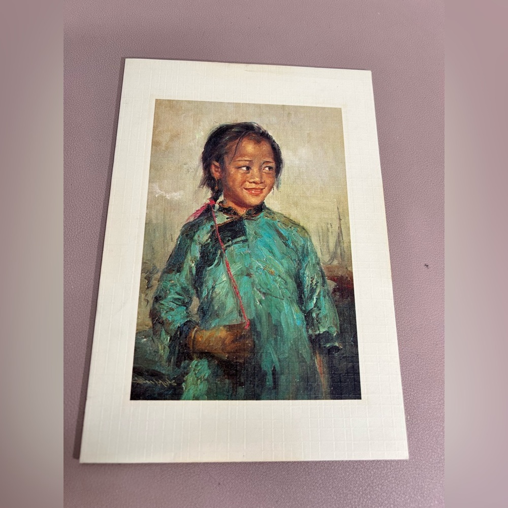 Vintage Hong Kong Note Cards Konn’s Fine Art Artist Wai Ming No #29‎